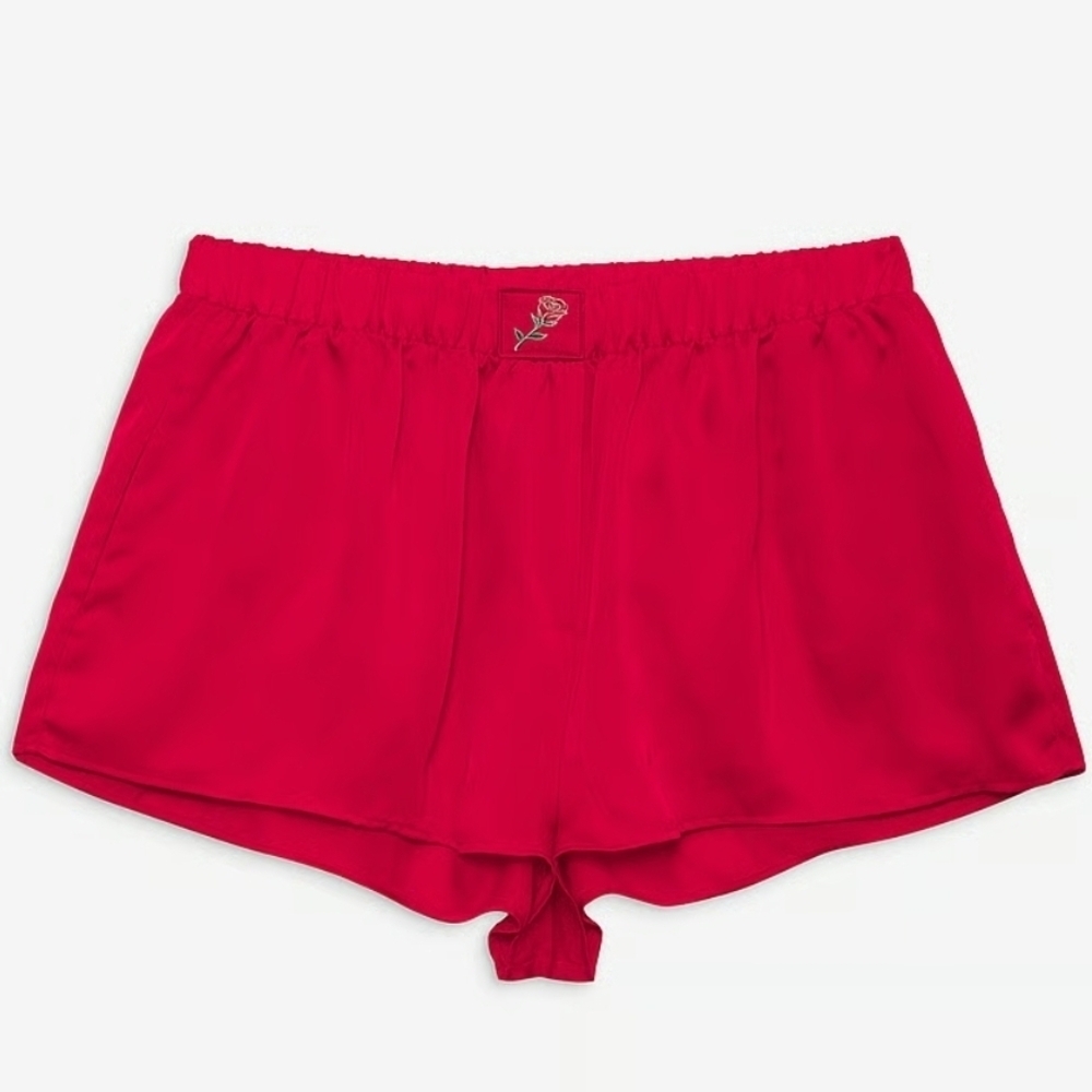 For Love And Lemons Scarlet Pajama Shorts
